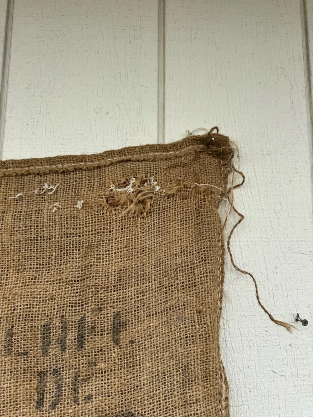 Large El Salvador Coffee Burlap Sack - 24”x3’3”